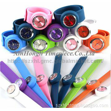 Fashion,luxury,color stainless steel caseback slap watch